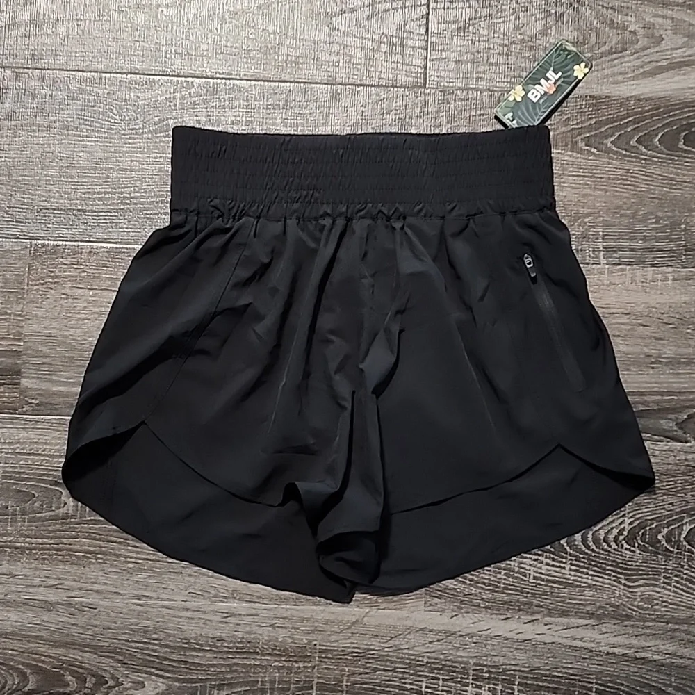 BMJL High Waisted Running Shorts - Picture 2 of 4